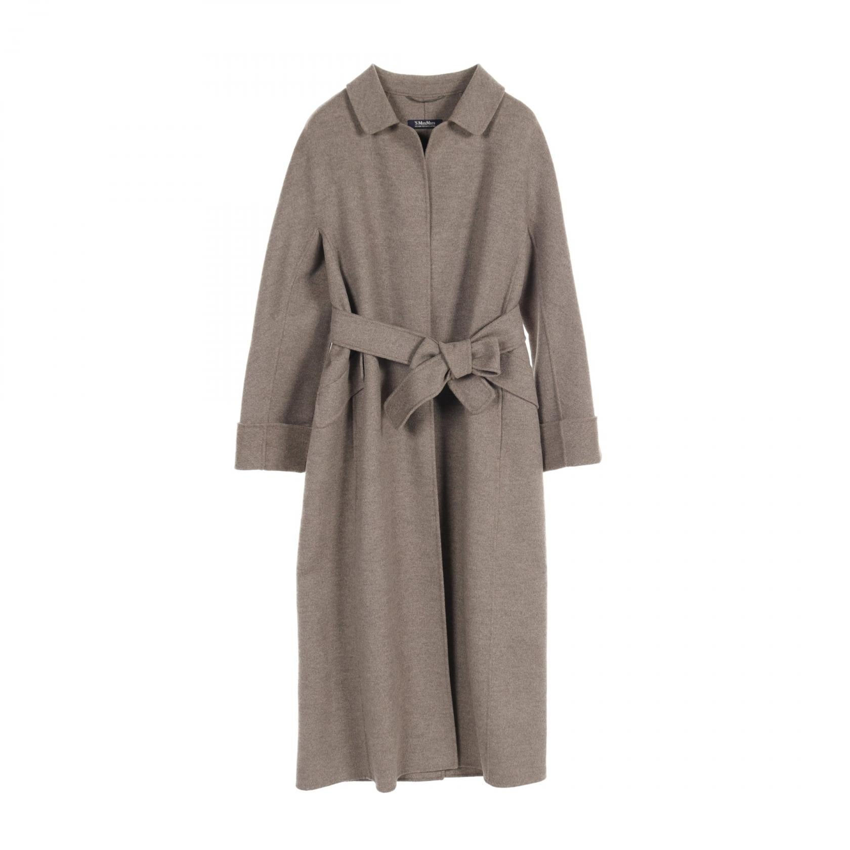 S Max Mara Wool Outerwear Brown