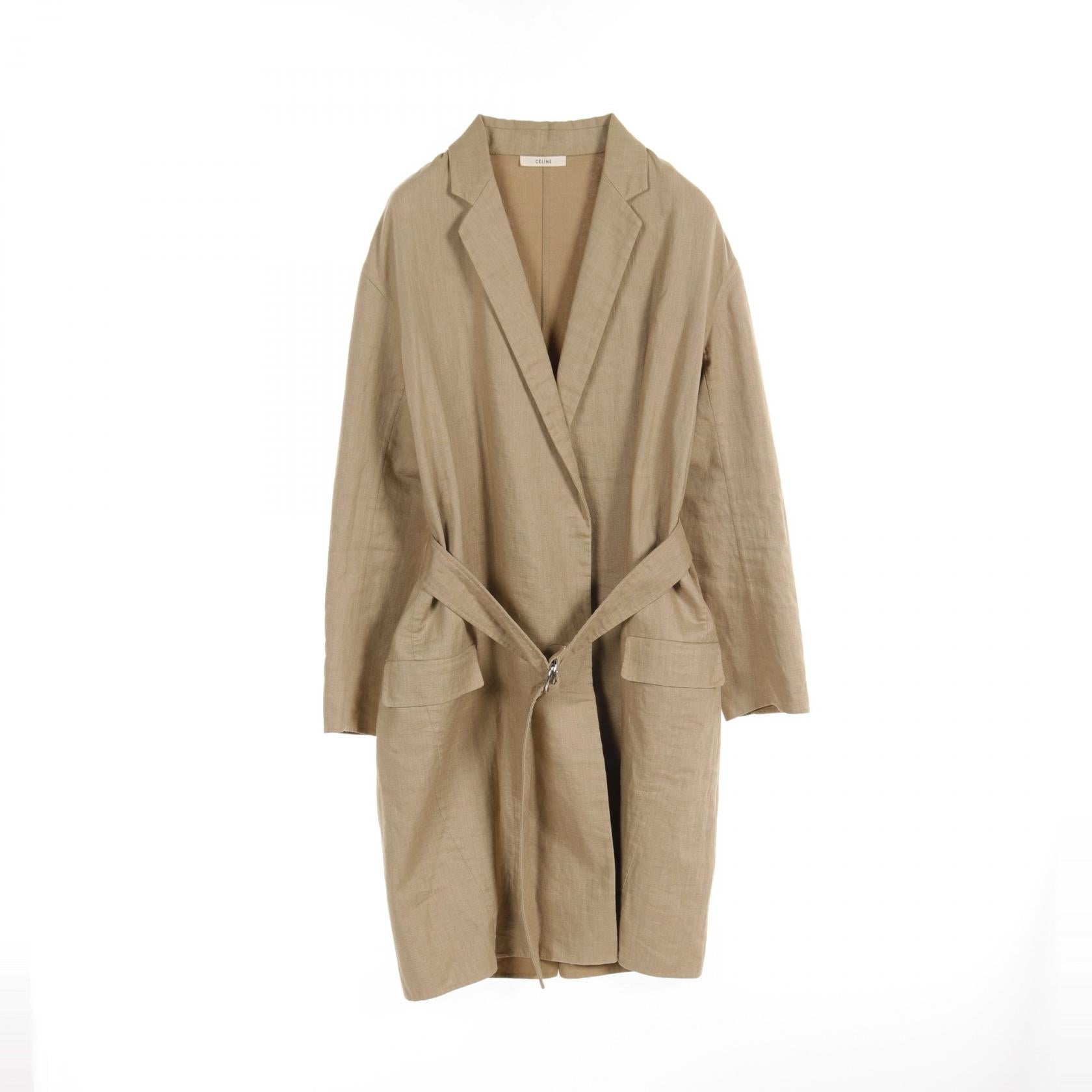 Celine Fabric Cotton Outerwear Beige