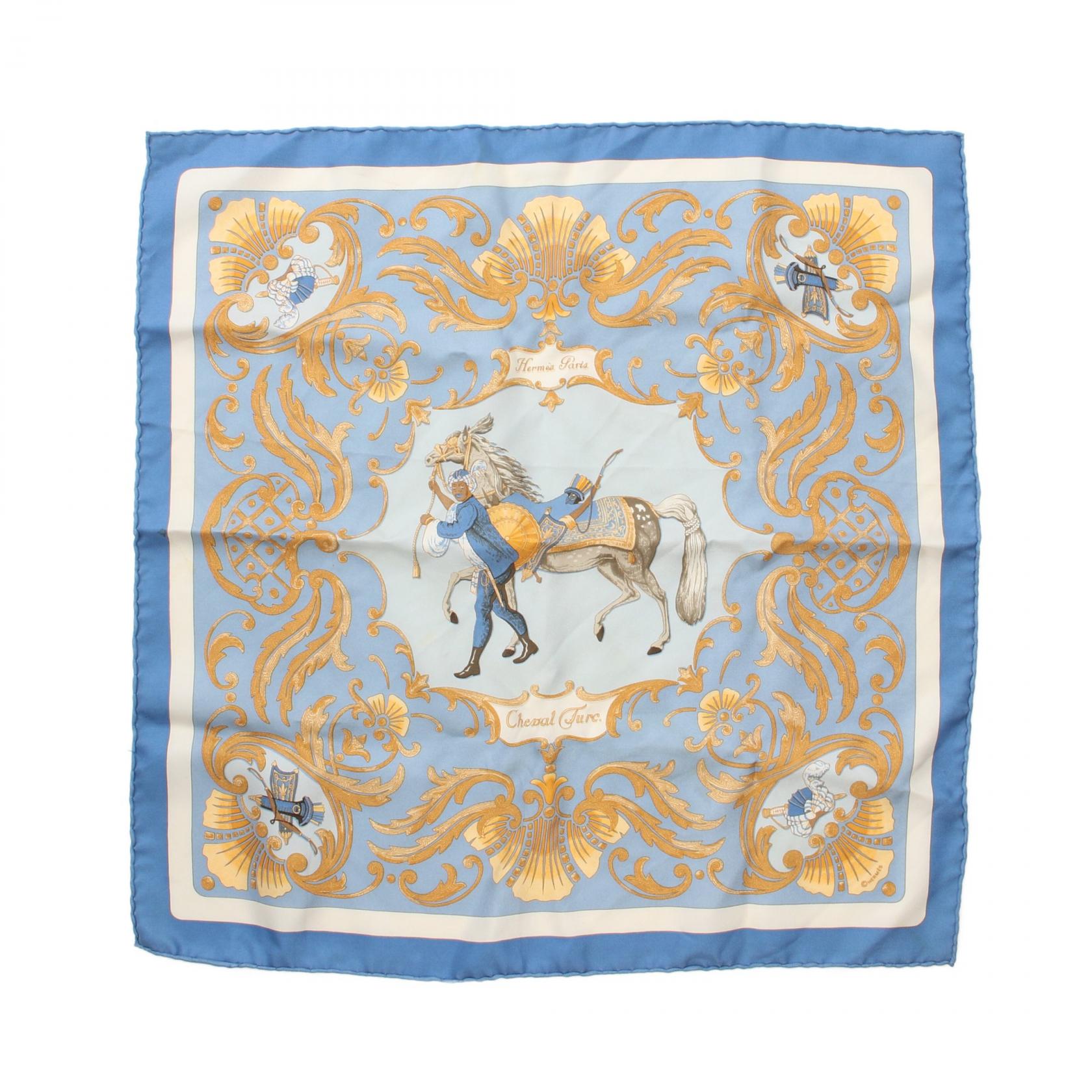 Hermes Silk Petit Carre 40 Scarf