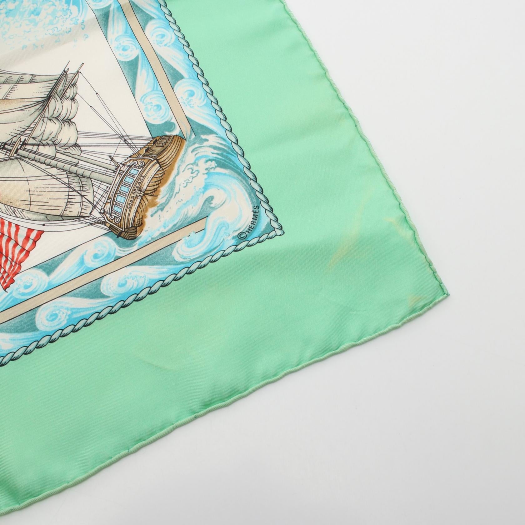 Hermes Silk Scarf vive le vent