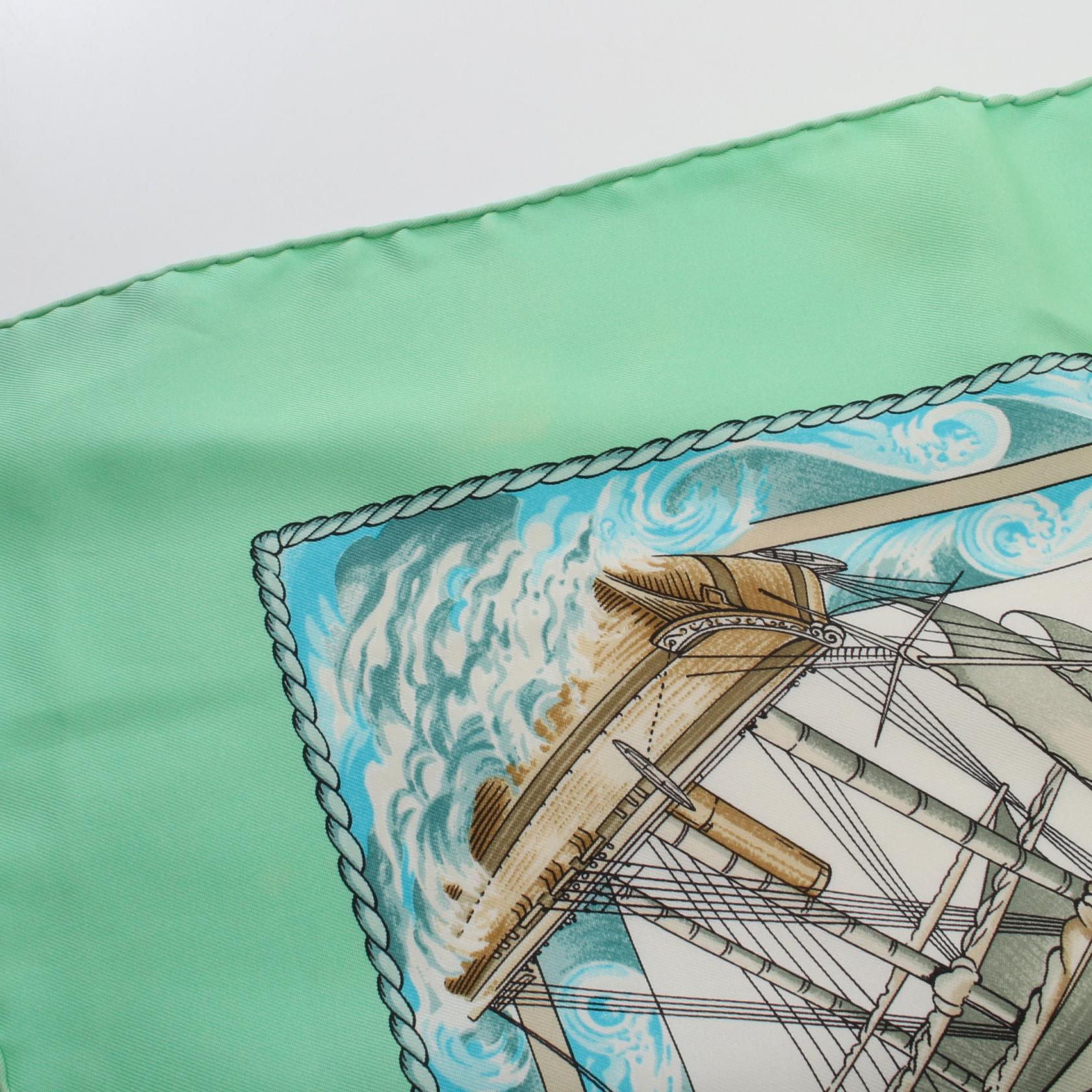 Hermes Silk Scarf vive le vent