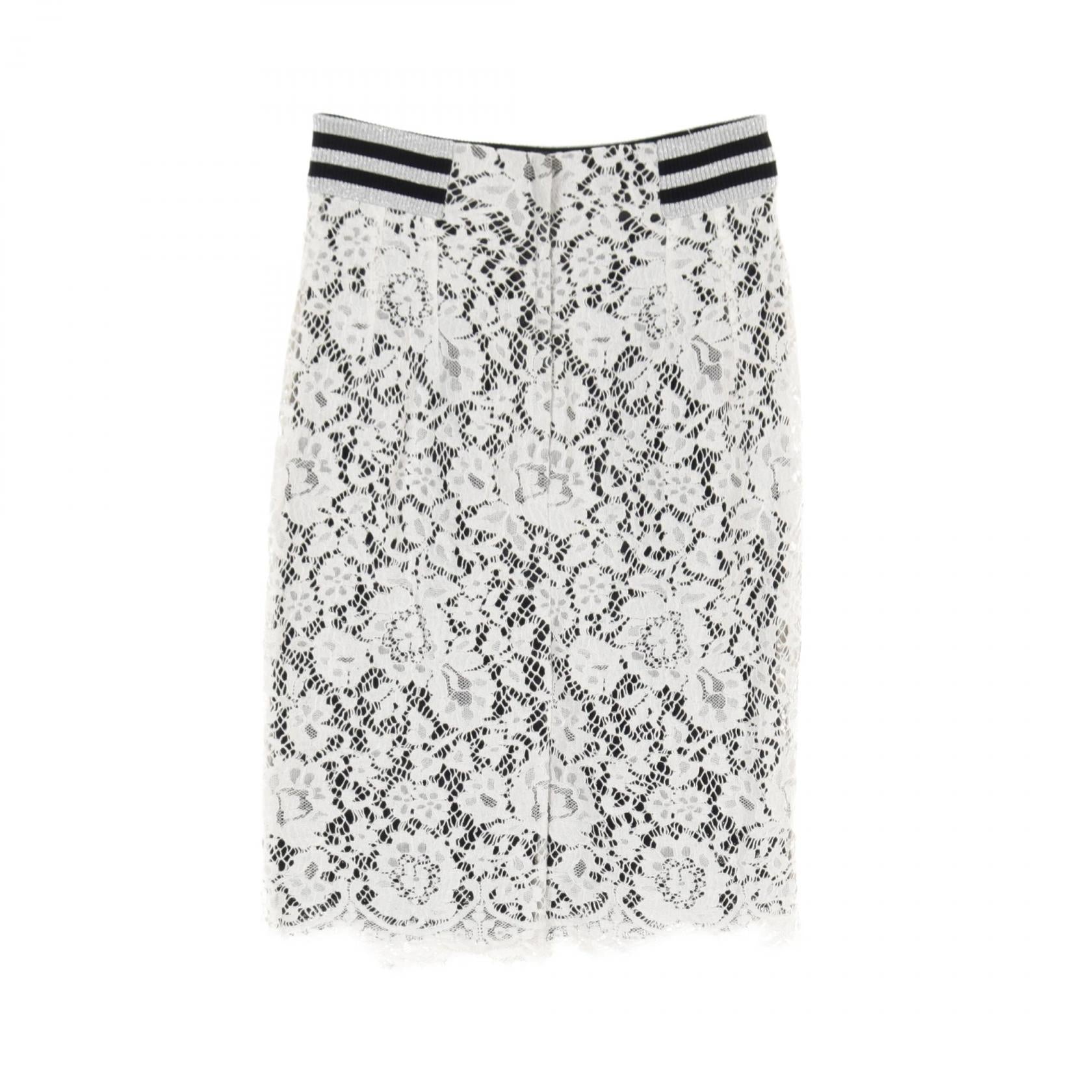 Dolce & Gabbana Cotton Rayon Skirt