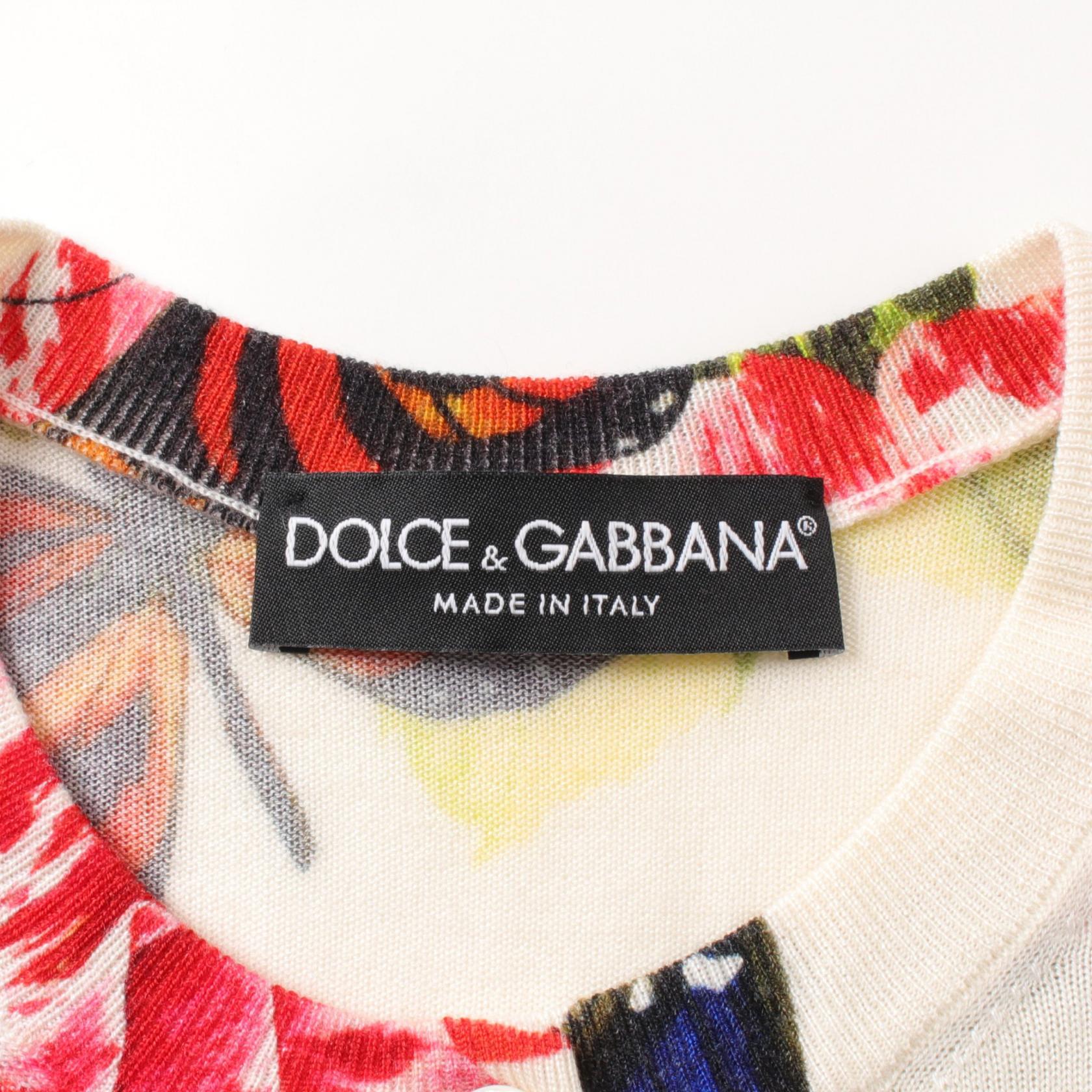 Dolce & Gabbana Cashmere Silk Cardigan