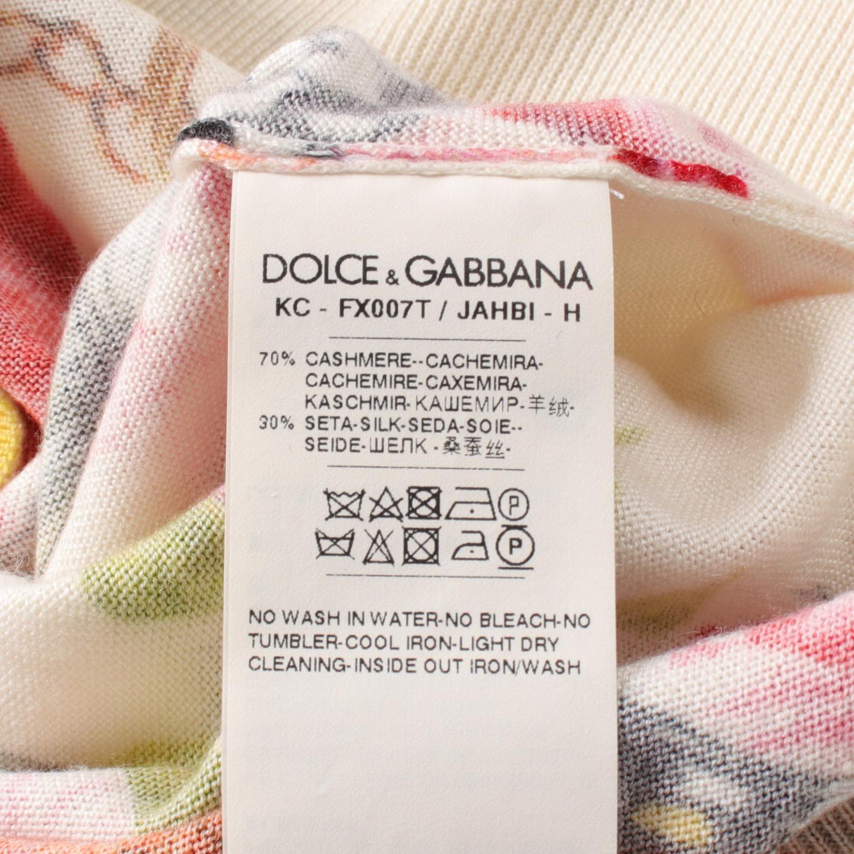 Dolce & Gabbana Cashmere Silk Cardigan