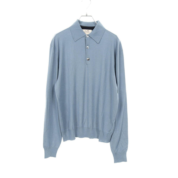 Hermes Wool Knit Polo Shirt