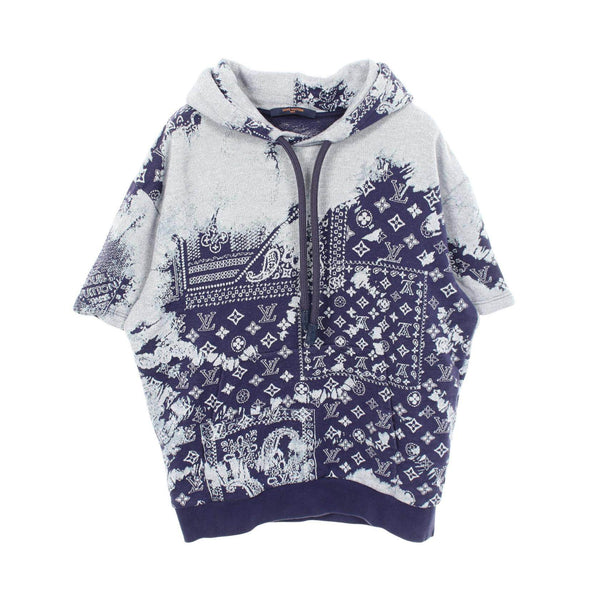 Louis Vuitton Monogram Bandana Cotton Hoodie