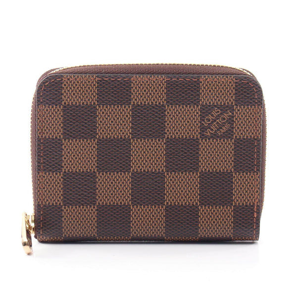 Louis Vuitton Zippy Coin Purse Damier Ebene Coin Case
