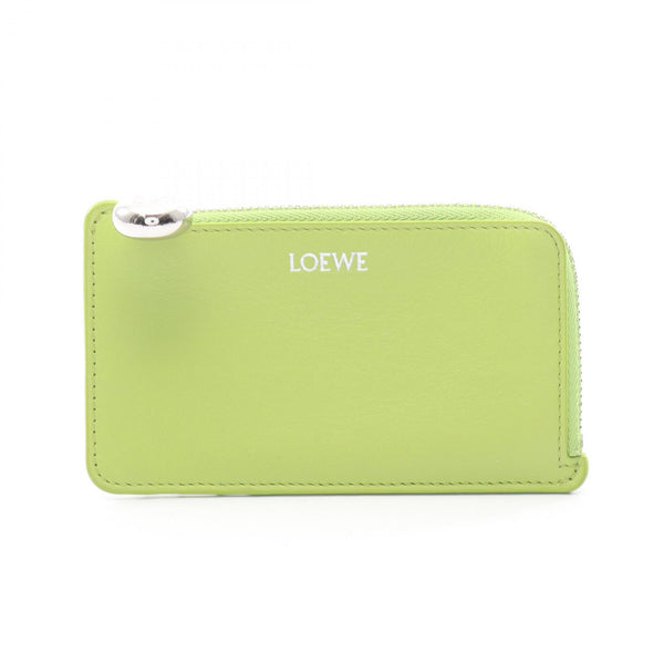 Loewe Pebble Leather Coin Card Holder