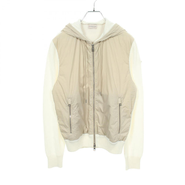 Moncler Hooded Panel Down Jacket