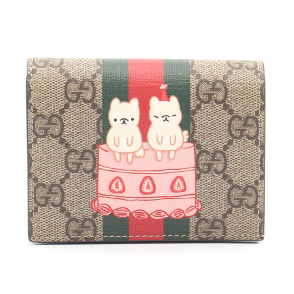 Gucci GG Supreme PVC Wallet