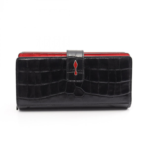 Christian Louboutin PALOMA Leather Long Bifold Wallet