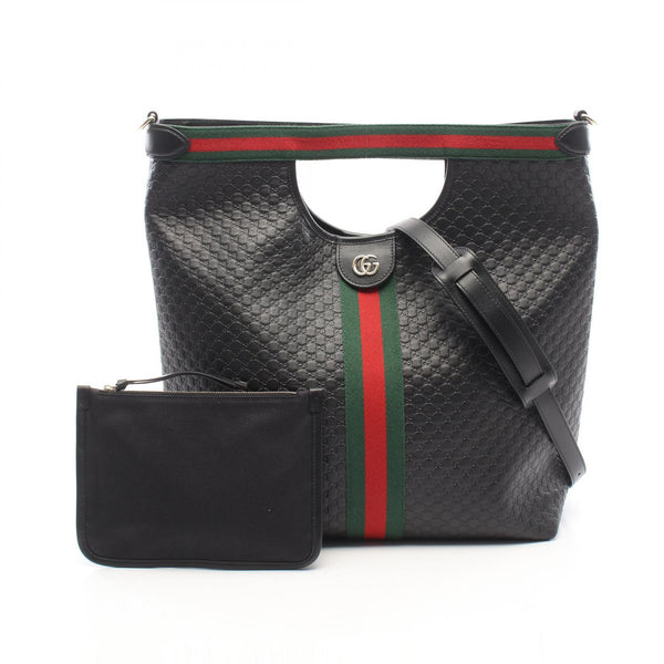 GUCCI Gilio Microguccissima Leather 2way Handbag Limited