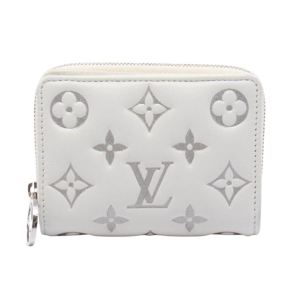 Louis Vuitton Portefeuille Lou LV Ski Monogram Embossed Lambskin Wallet