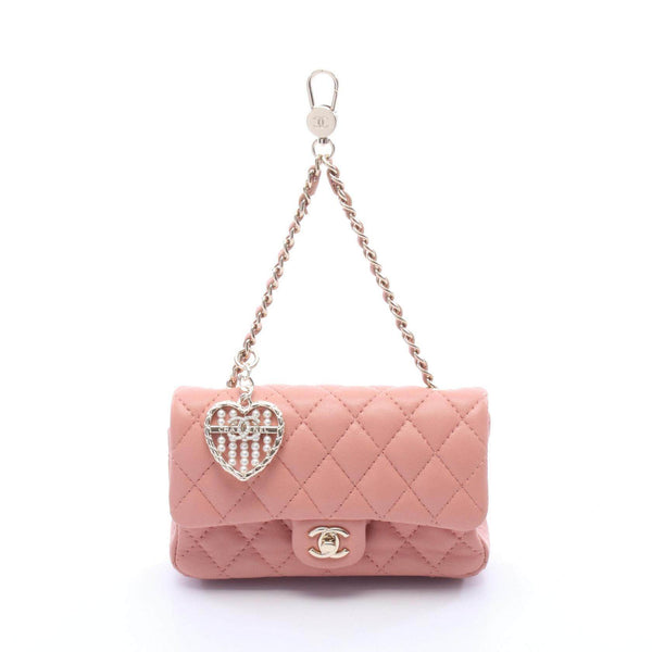 Chanel Matelasse Classic Charm Leather Charm