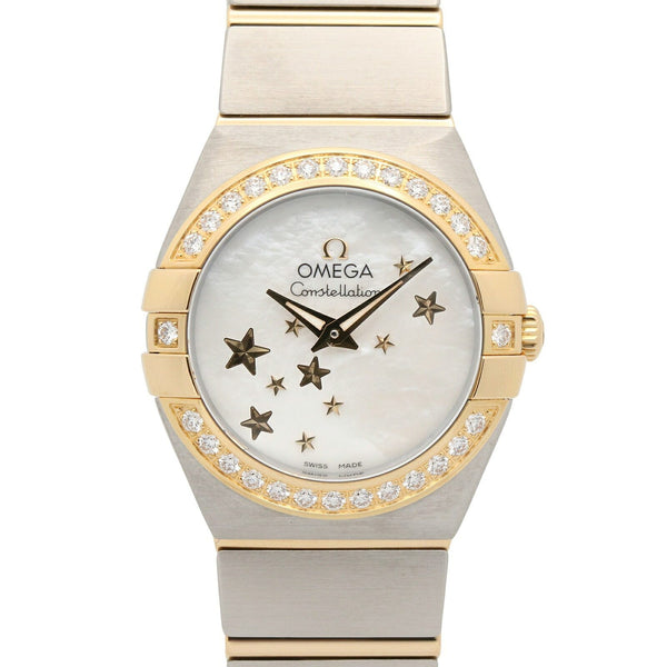 OMEGA Constellation Brush Au750 Stainless Steel Watch