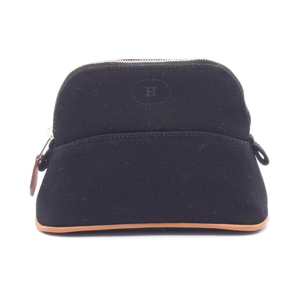 Hermes Bolide15 Mini Mini Canvas Leather Pouch