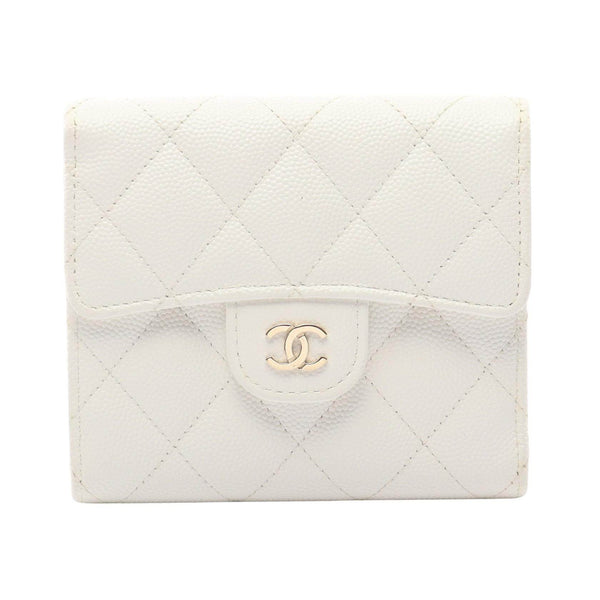 CHANEL Matelasse Trifold Wallet