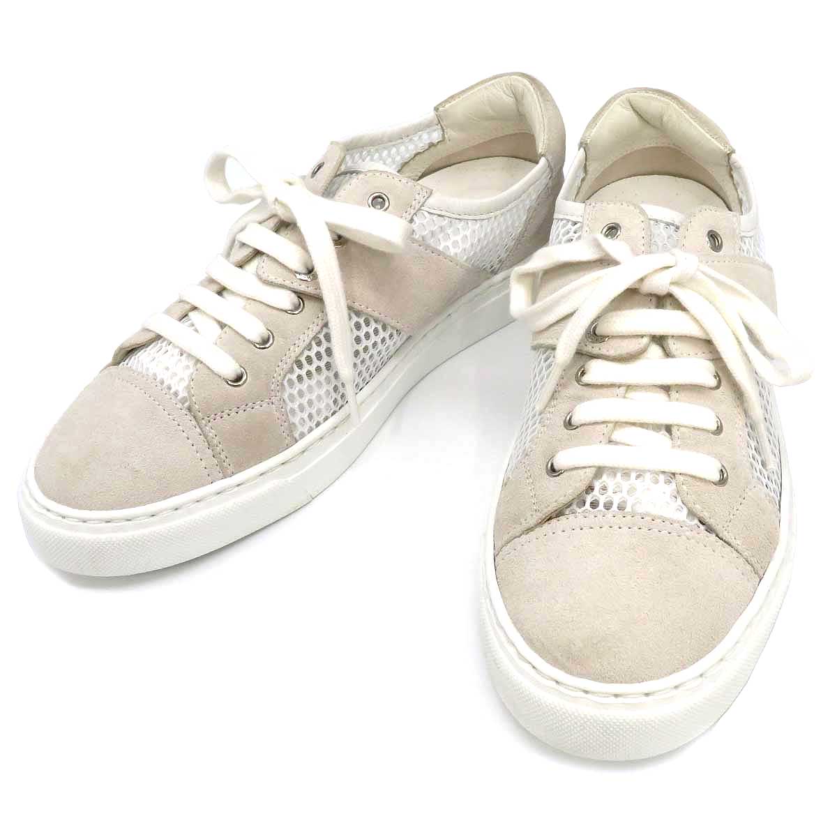 Chanel Suede Low-Cut Sneakers G30784