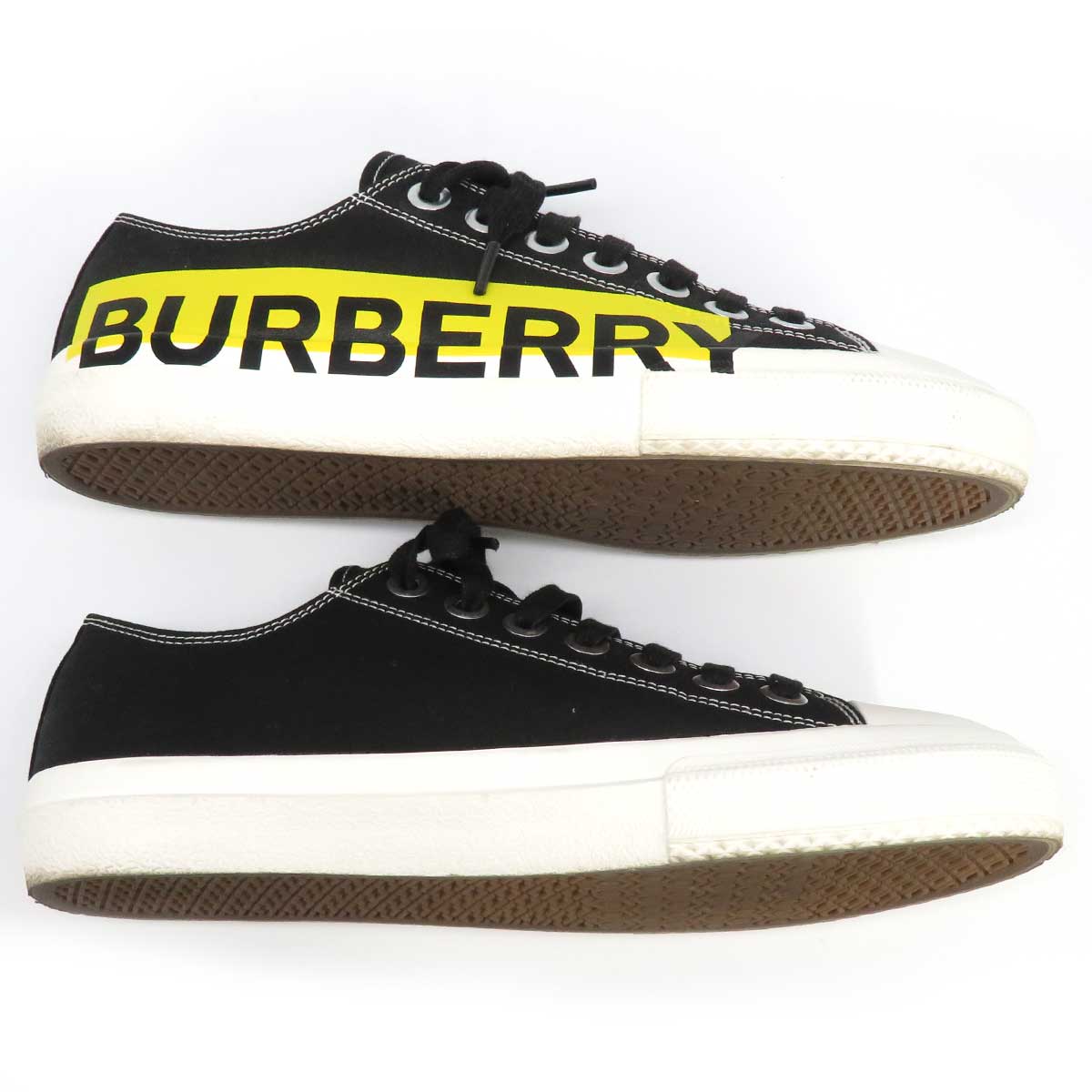 Burberry Canvas Sneakers Black 46628