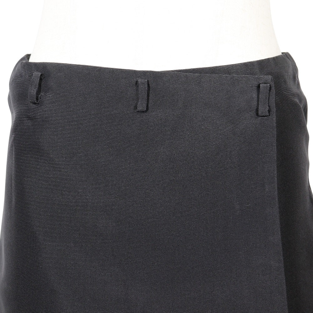 Gucci Acetate Silk Skirt Black