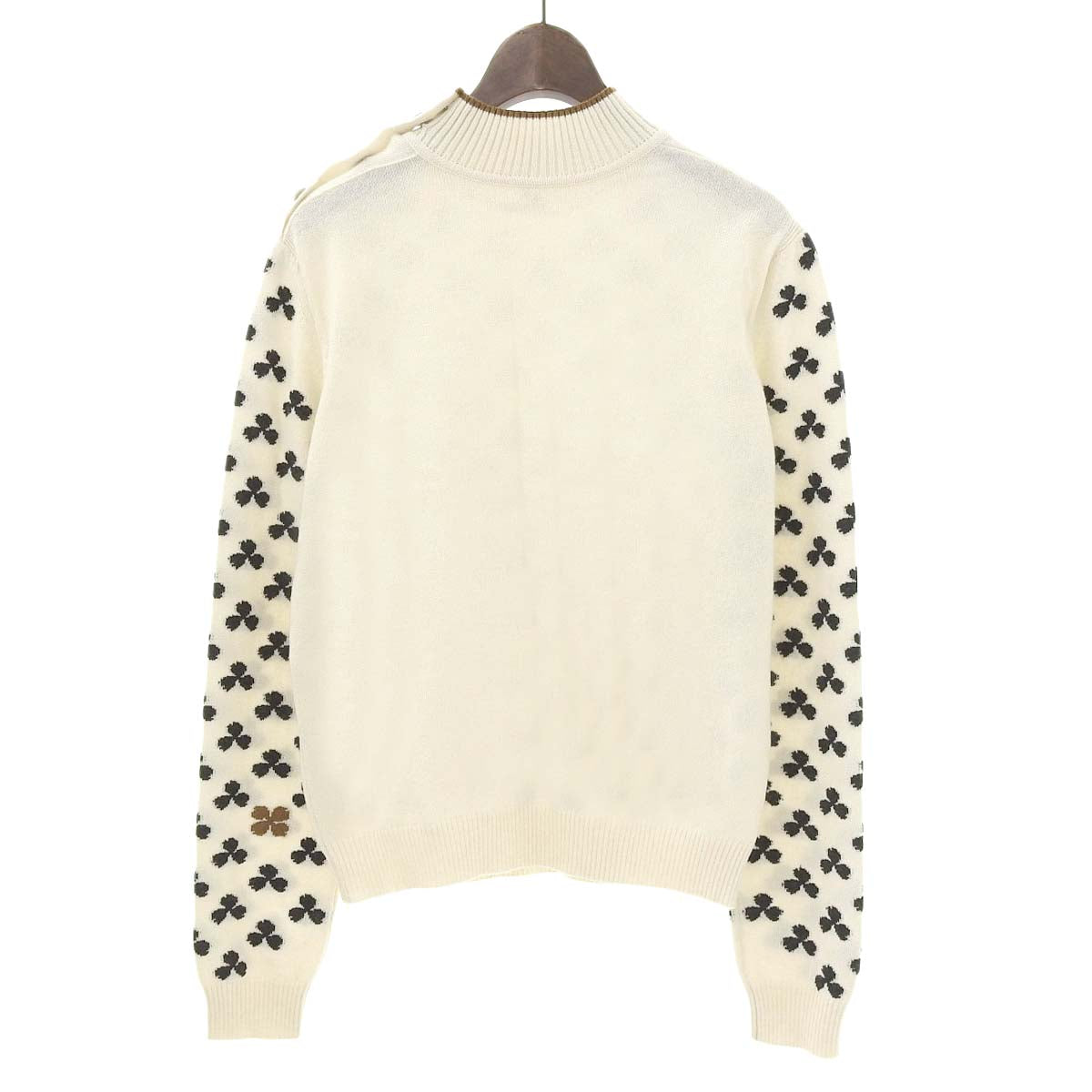 Hermes Cashmere Knit Sweater Ivory