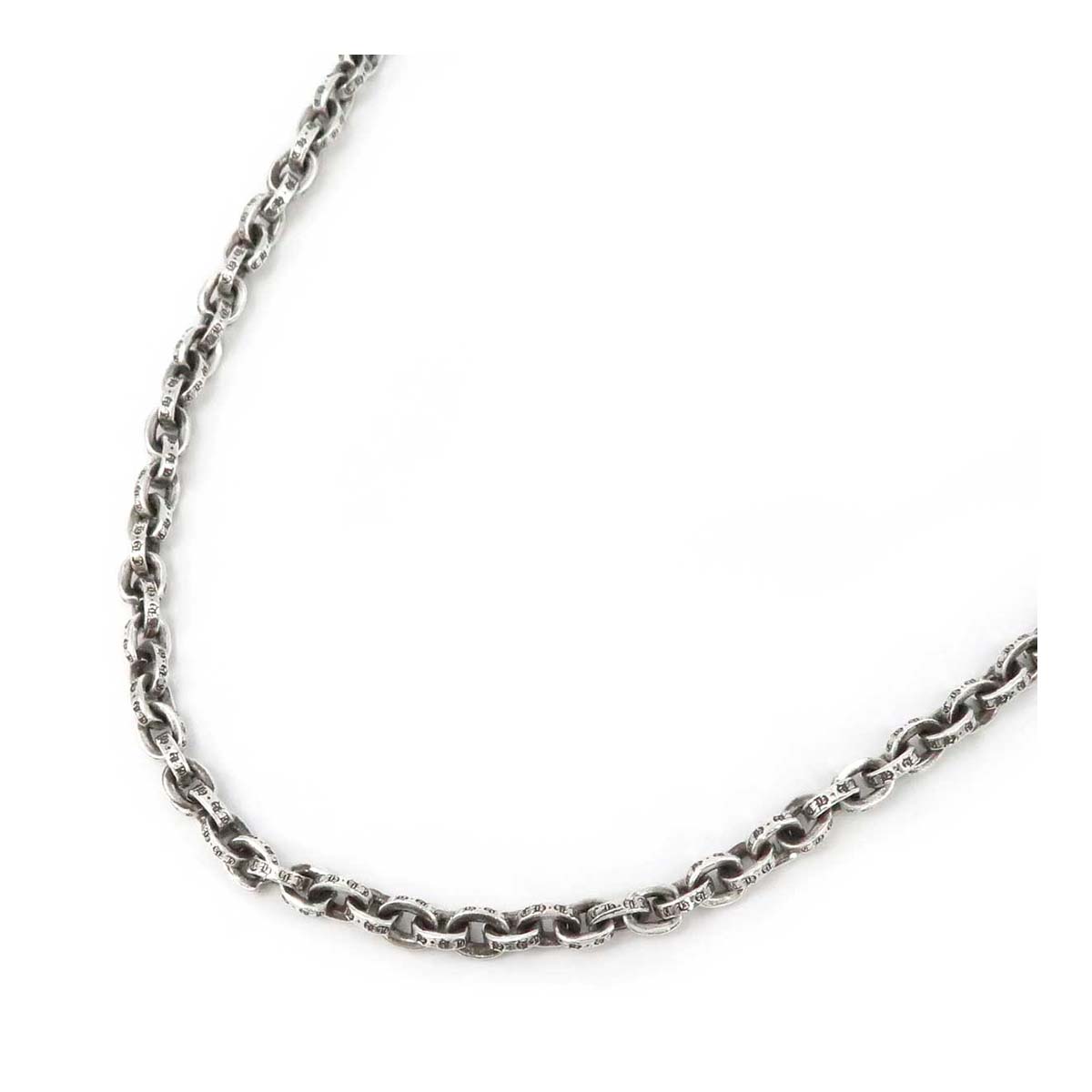 Silver Paper Chain Necklace