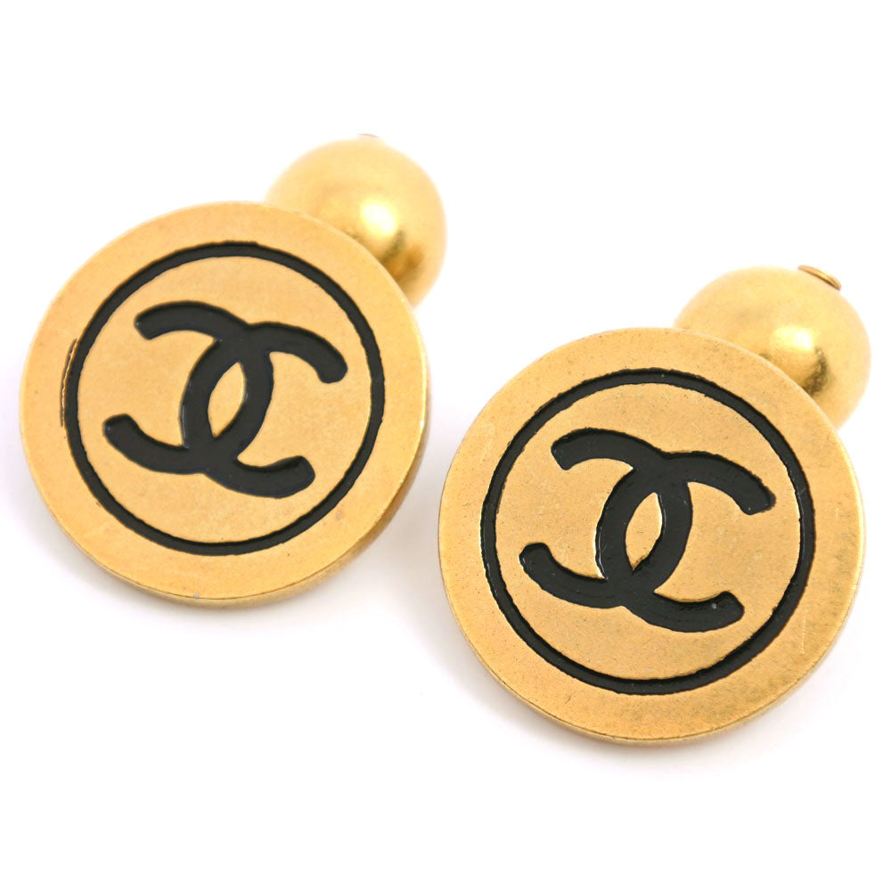 Chanel Gold Plated Cufflinks 94A