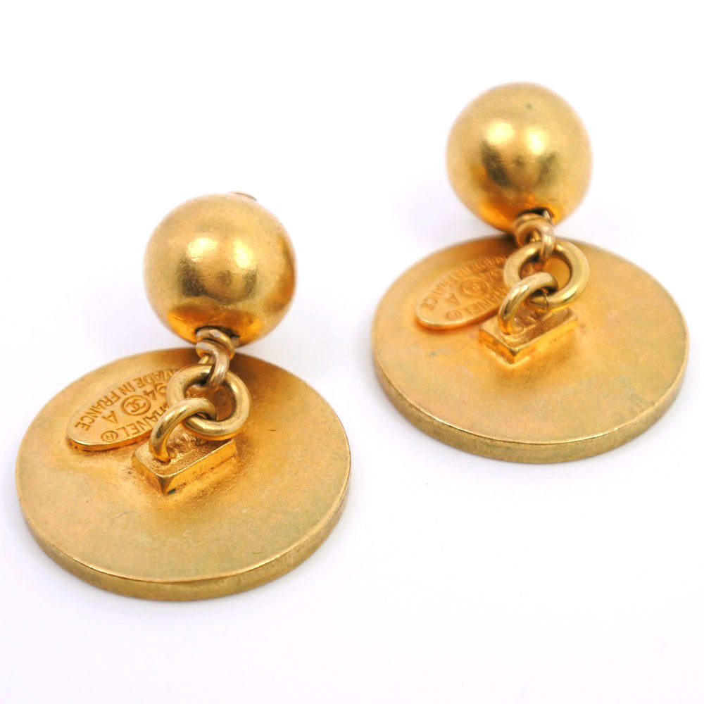 Chanel Gold Plated Cufflinks 94A