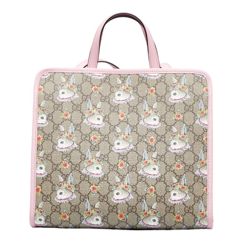 Gucci GG Supreme Rabbit Yuko Higuchi 2WAY Handbag Shoulder Bag