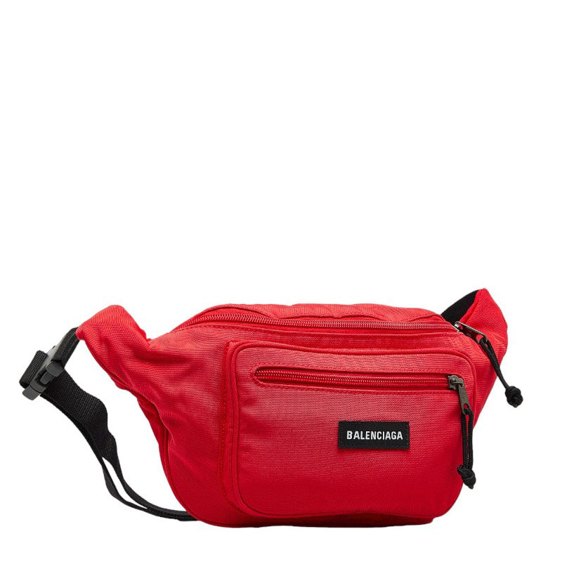 Balenciaga Nylon Explorer Belt Bag Canvas Belt Bag in Good condition