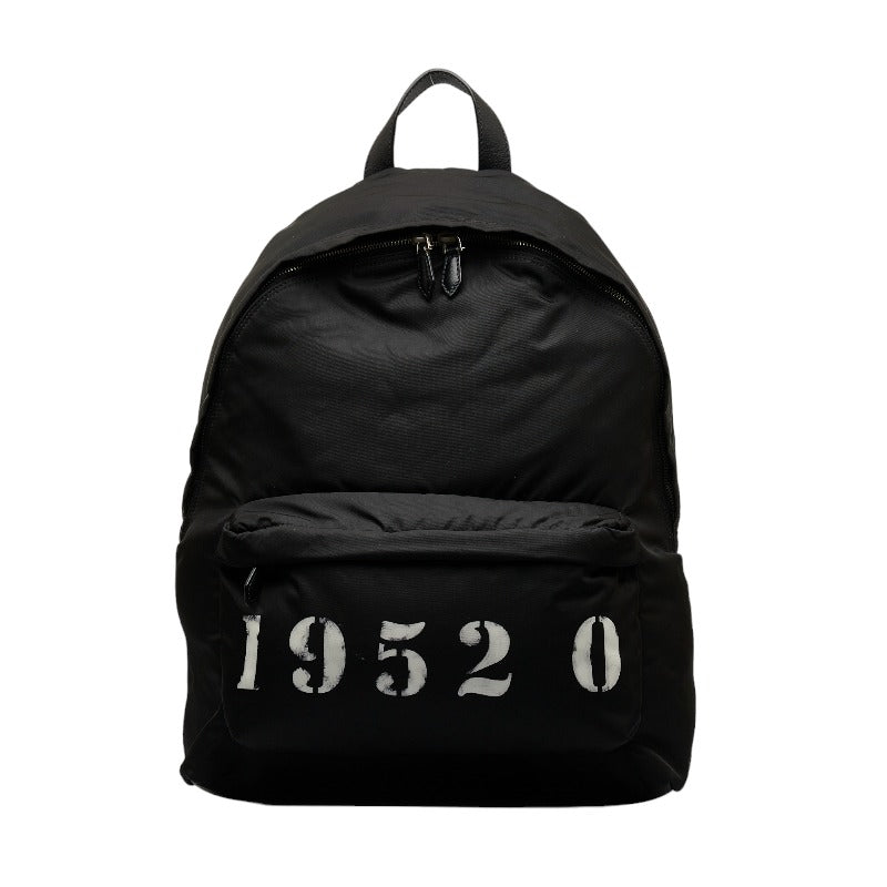 Givenchy Nylon Leather Backpack Black in Good Condition