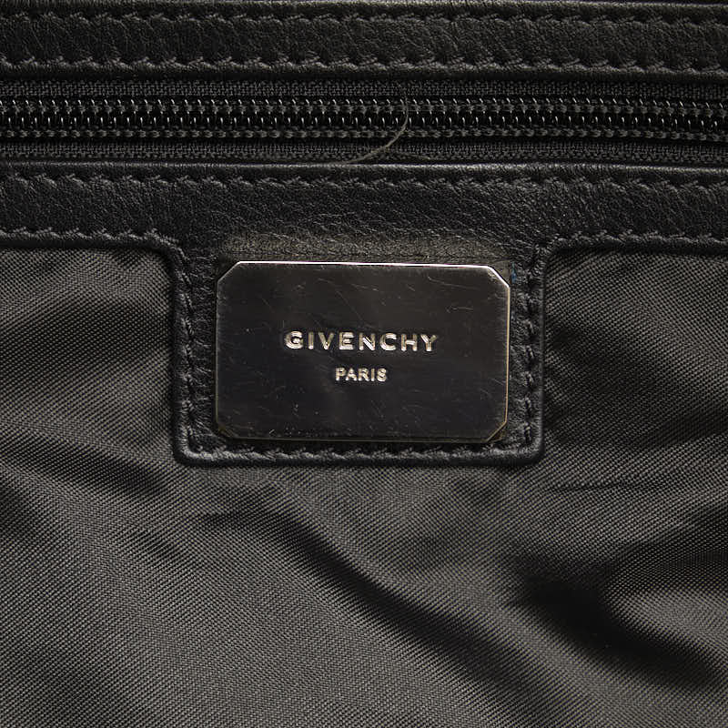 Givenchy Nylon Leather Backpack Black