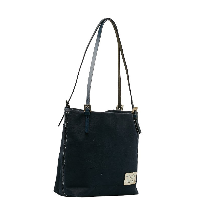 Fendi Canvas Leather Logo Tote Bag 26761