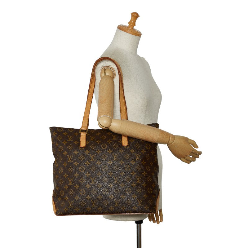 Louis Vuitton Monogram Cabas Mezzo Tote Bag