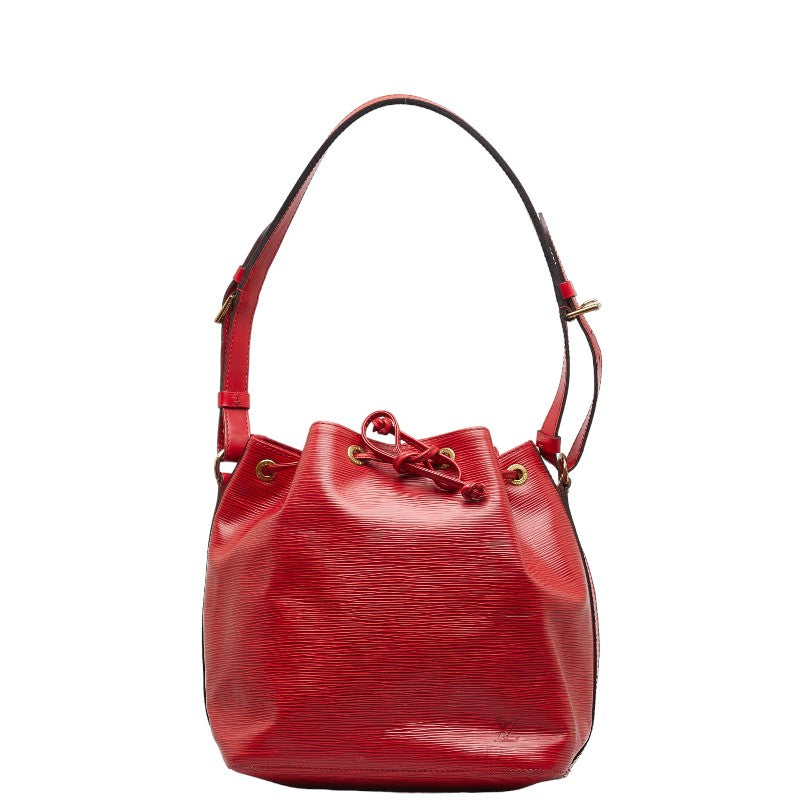 Louis Vuitton Epi Petit Noe Leather Shoulder Bag M59017 in Good condition
