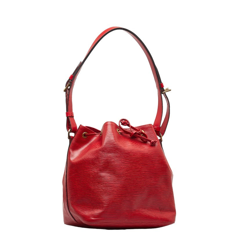 Louis Vuitton Epi Petit Noe Leather Shoulder Bag M59017 in Good condition