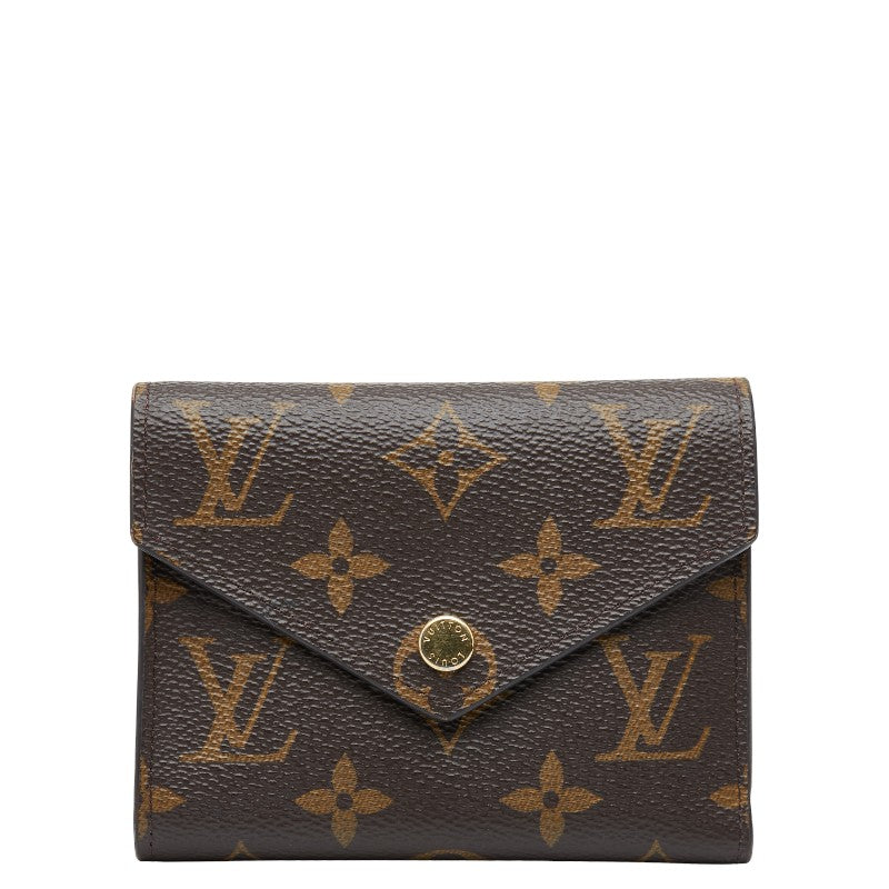 Louis Vuitton Portefeuille Victorine Monogram Trifold Wallet
