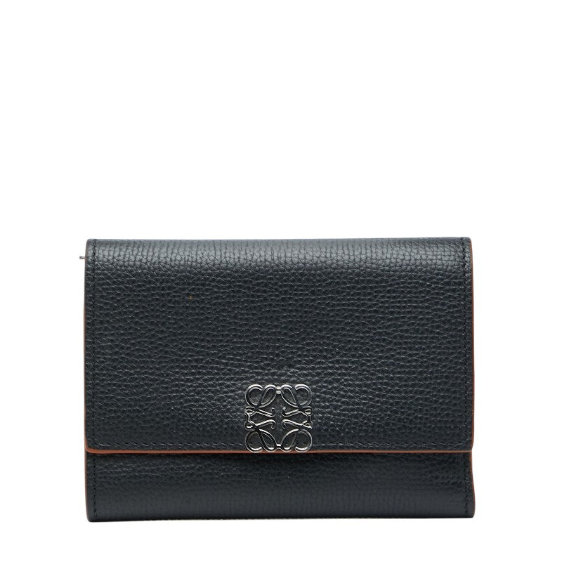 Loewe Anagram Leather Compact Wallet