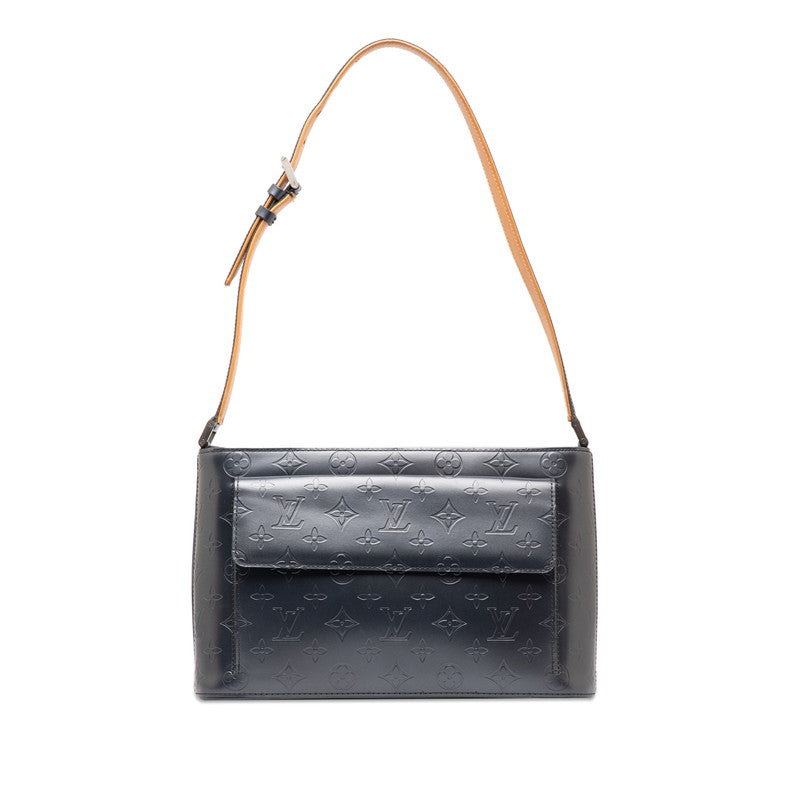 Louis Vuitton Monogram Mat Alston Leather Handbag M55125 in Good condition