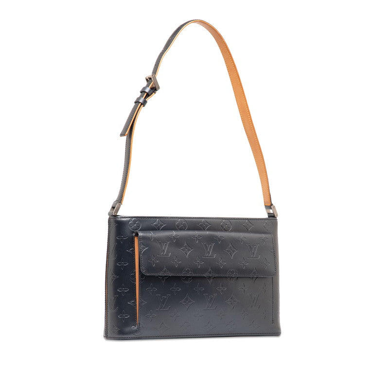 Louis Vuitton Monogram Mat Alston Leather Handbag M55125 in Good condition