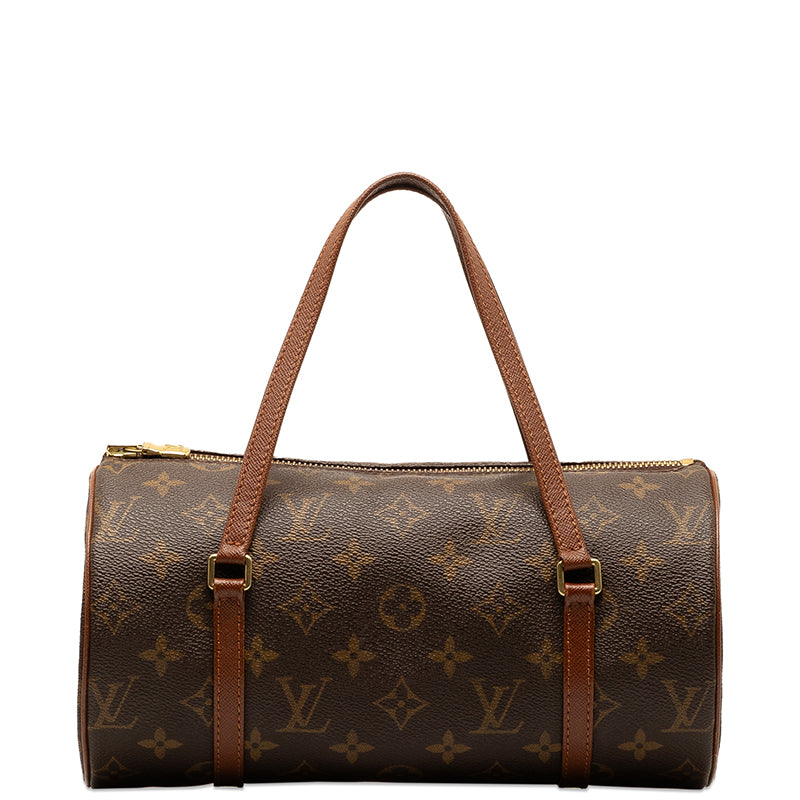 Louis Vuitton Monogram Papillon 26 Shoulder Bag M51386 Brown PVC Leather in Very Good Condition