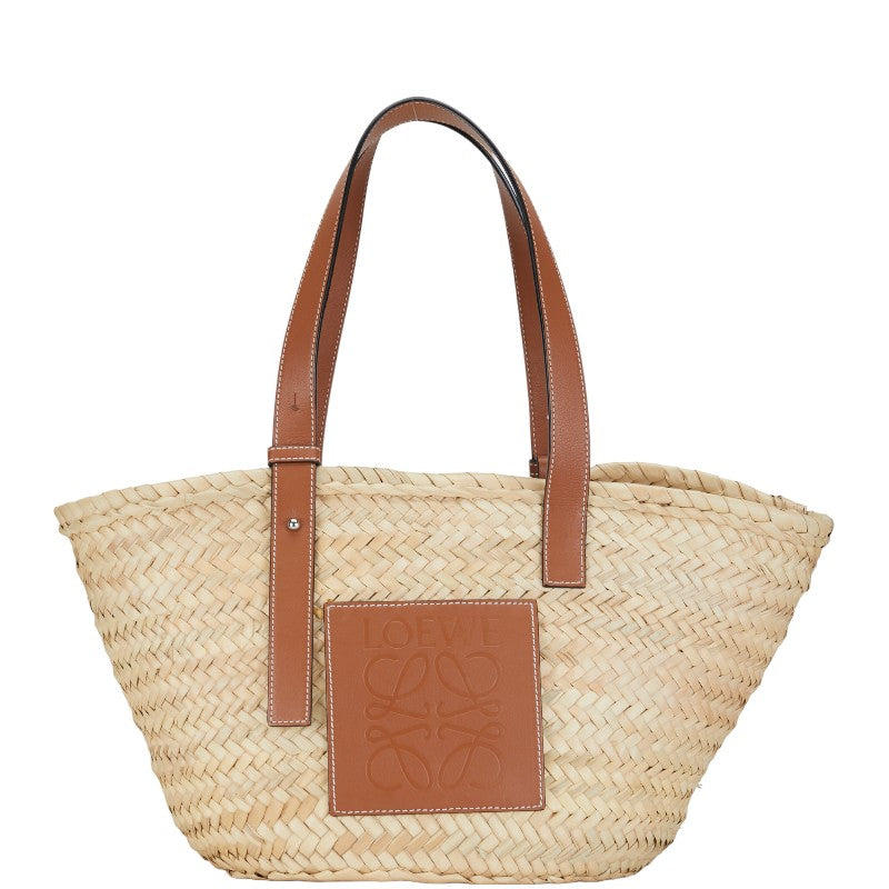 Loewe Raffia Basket Tote Bag  Natural Material Handbag in Excellent condition