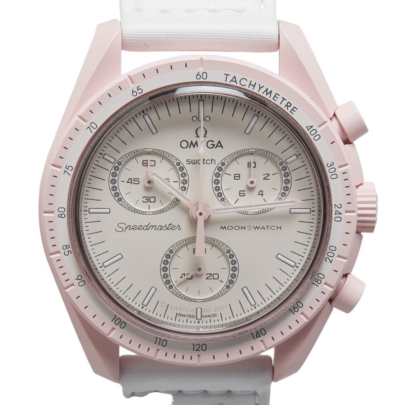 Swatch Speedmaster Mission to Venus Quartz Watch SO33P100