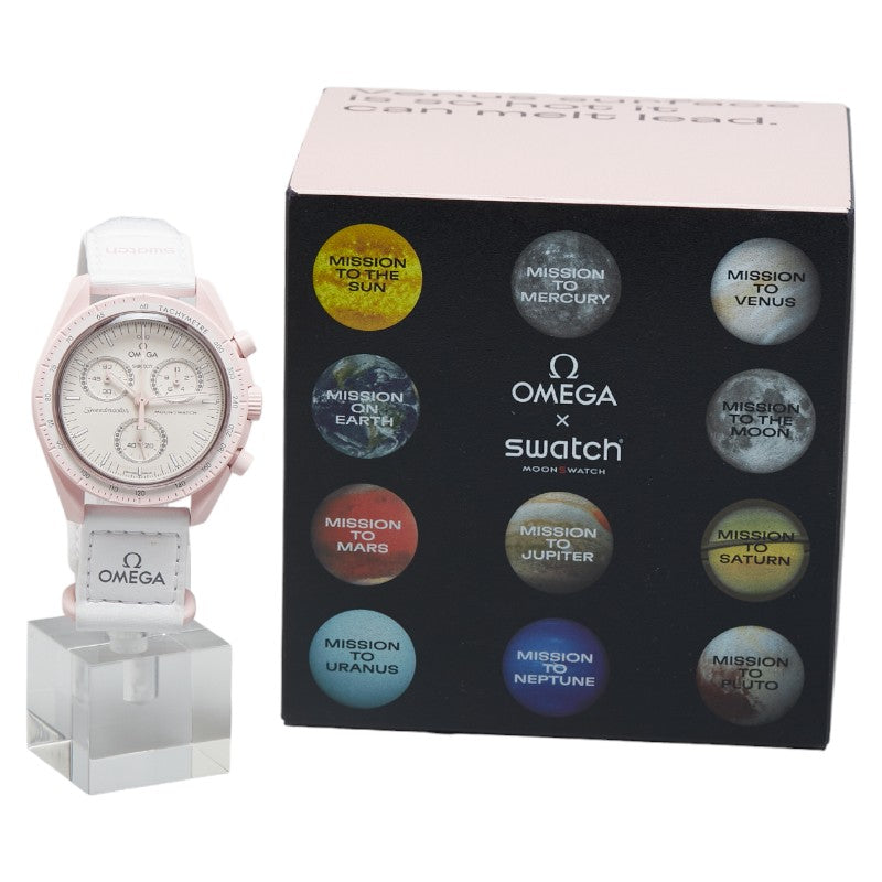 Swatch Speedmaster Mission to Venus Quartz Watch SO33P100