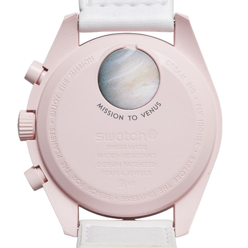 Swatch Speedmaster Mission to Venus Quartz Watch SO33P100