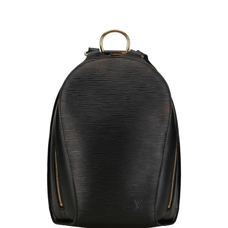 Louis Vuitton Epi Mabillon Leather Backpack M52232 Black in Very Good Condition