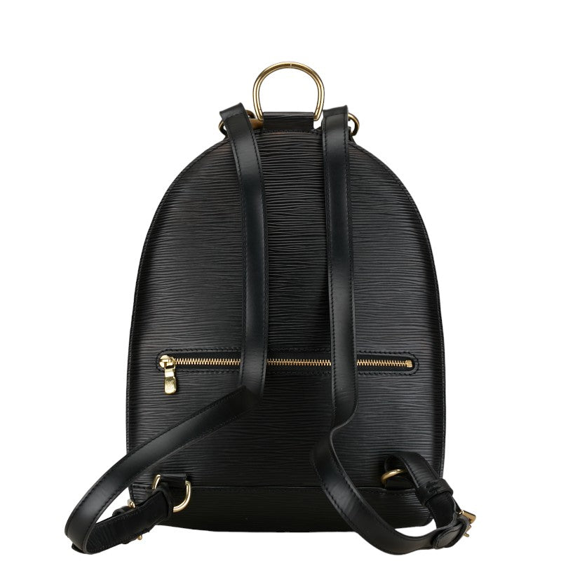 Louis Vuitton Epi Mabillon Leather Backpack M52232 Black in Very Good Condition