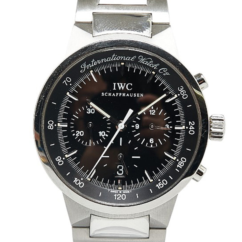 IWC Schaffhausen GST Chronograph Quartz Watch IW372702 Stainless Steel