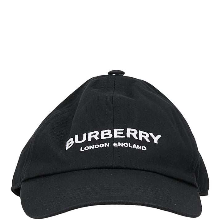 Burberry Nylon Logo Baseball Cap Black in Very Good Condition