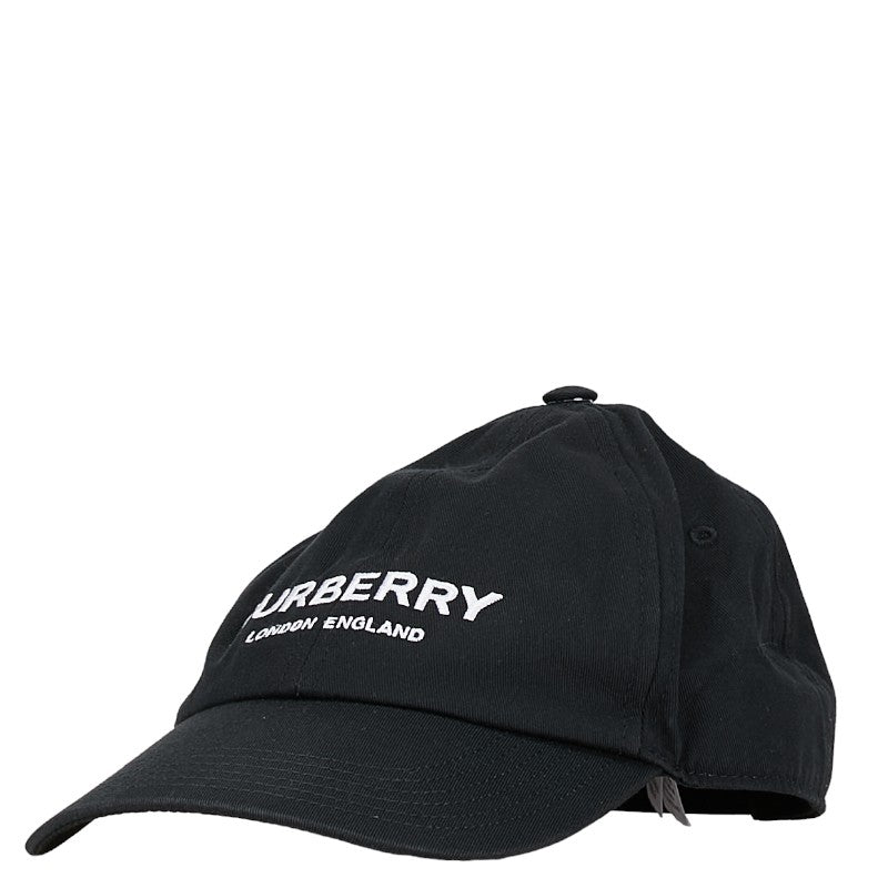 Burberry Nylon Logo Baseball Cap Black in Very Good Condition